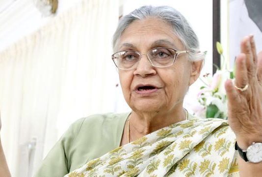 पूर्व मुख्यमंत्री शीला दीक्षित बनी दिल्ली कांग्रेस की अध्यक्ष