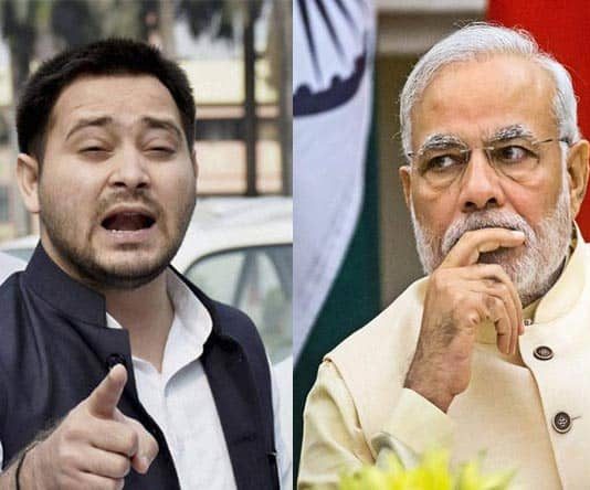 तेजस्वी यादव ने PM मोदी को लिया निशाने पर कहा – आप नकली OBC है, आपने चोरी की है।