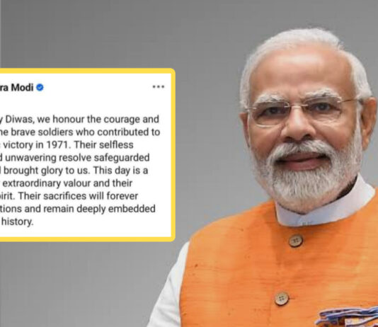 Bangladesh Protests PM Modi’s 1971 Victory Day Post: ‘India Was Only an Ally’ Vijay Diwas controversy