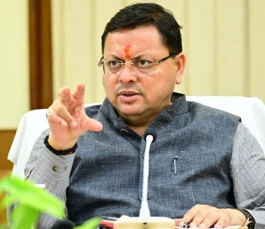 Uttarakhand CM Pushkar Singh Dhami Greenlights Massive Rispana-Bindal Elevated Corridor Project in Dehradun pushkar singh dhami cm